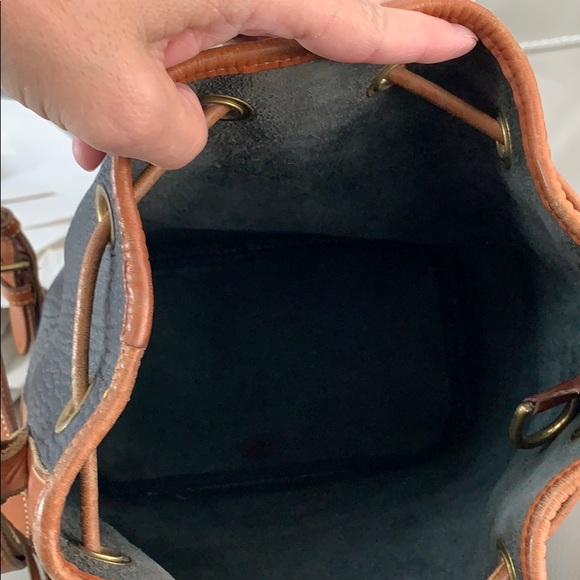 Vintage Dooney & Bourke Saddle Bucket bag - Picture 7 of 7